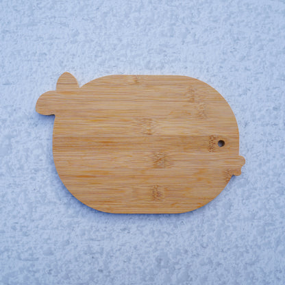 bamboo fish shaped chopping board