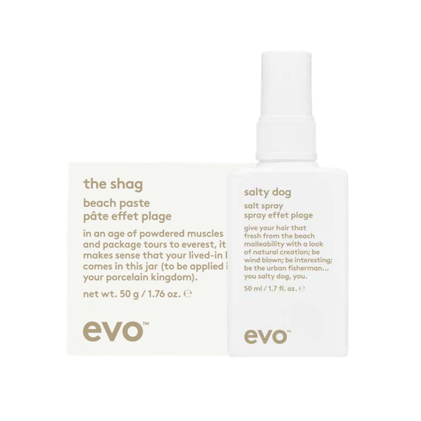 evo - shaggy dog styling duo - travel size