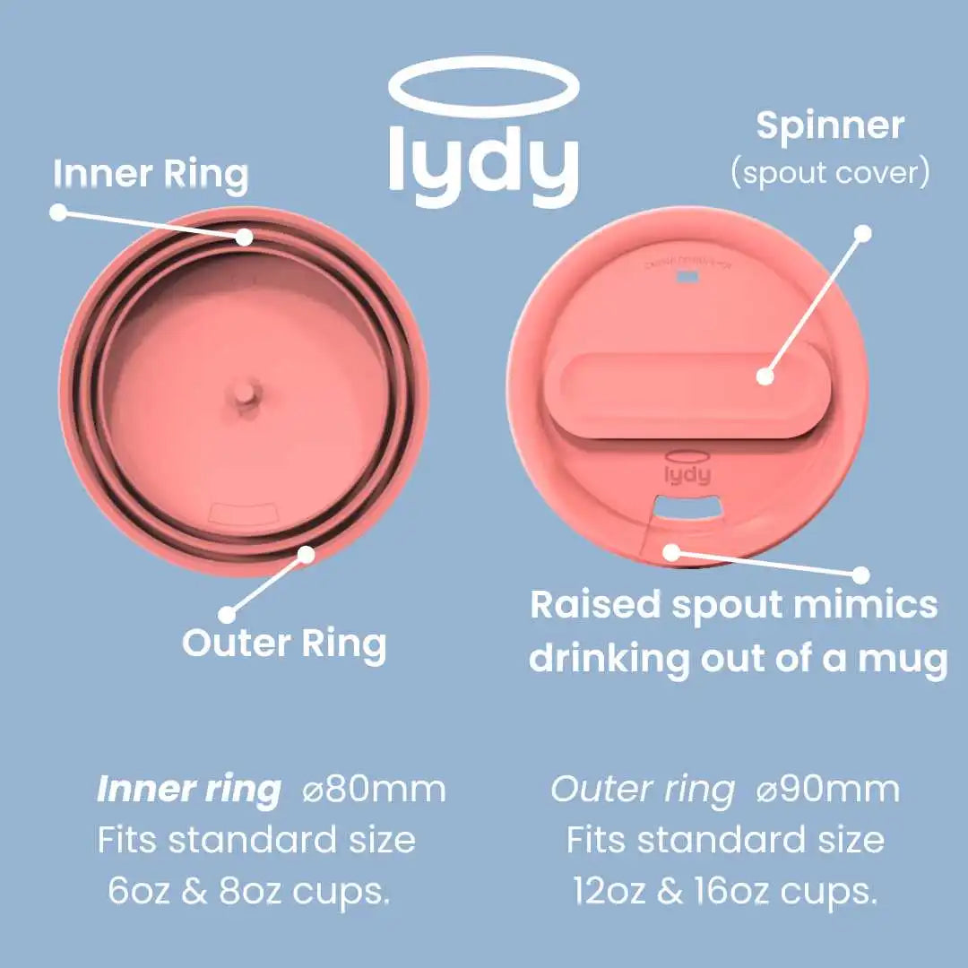 Lydy - Reusable cup silicone lid