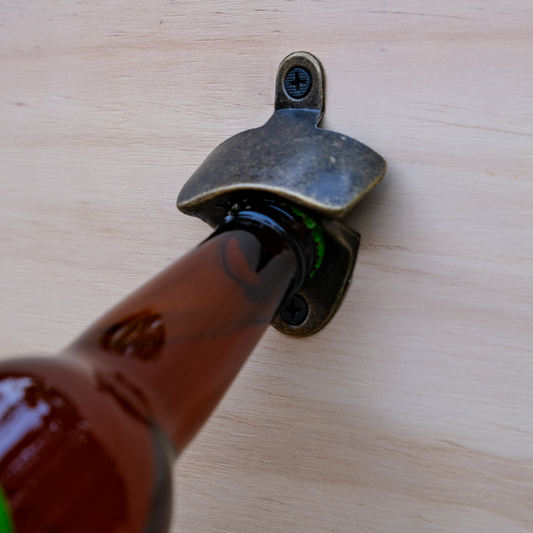 wall mounted bottle opener