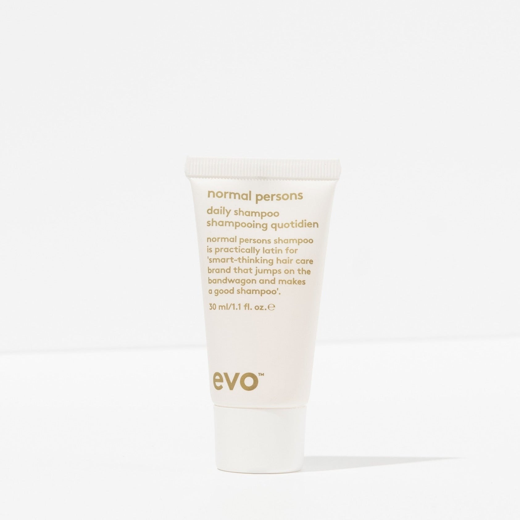 evo - normal persons daily shampoo - travel size