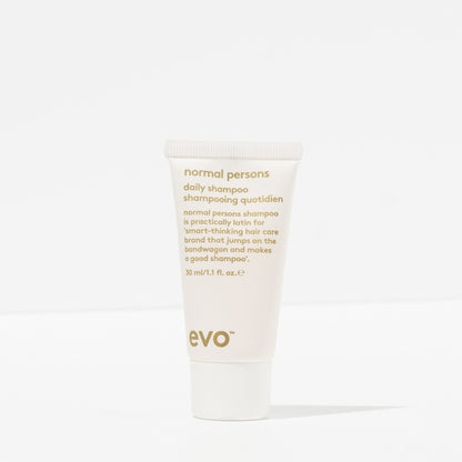 evo - normal persons daily shampoo - travel size